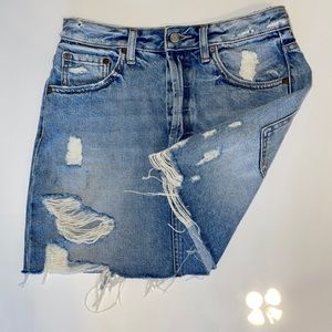 Boyish Denim Skirt